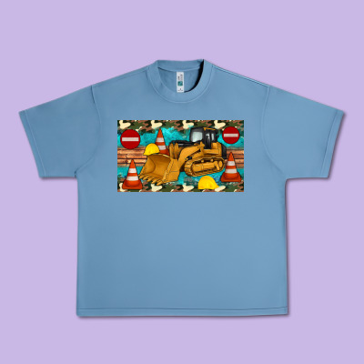 Bulldozer Sippy Urban Heavy Tee Designed By Artiststas