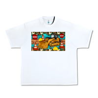 White bulldozer sippy Urban Heavy Tee - Artiststas