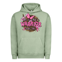 Pigment Oil Green this is what a warrior looks like Urban Hoodie - AdoDesignShop