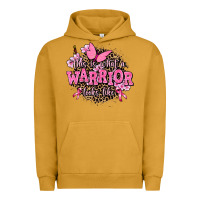 Pigment Peanut Butter this is what a warrior looks like Urban Hoodie - AdoDesignShop
