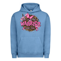 Pigment Pebble Blue this is what a warrior looks like Urban Hoodie - AdoDesignShop