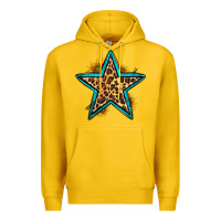 Lemon western leopard star Premium Hoodie - HRA Design Shop