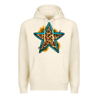 Tofu western leopard star Premium Hoodie - HRA Design Shop