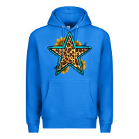 True Royal western leopard star Premium Hoodie - HRA Design Shop