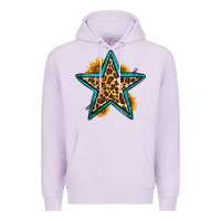 Lilac western leopard star Premium Hoodie - HRA Design Shop