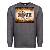 Charcoal Heather love of the tigers Premium Sweatshirt - RanaPortraitStore