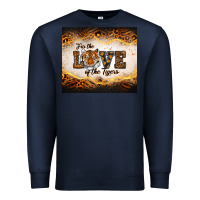 Navy love of the tigers Premium Sweatshirt - RanaPortraitStore