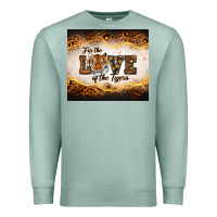 Seafoam love of the tigers Premium Sweatshirt - RanaPortraitStore