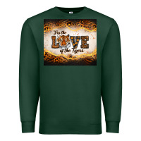 Sports Green love of the tigers Premium Sweatshirt - RanaPortraitStore