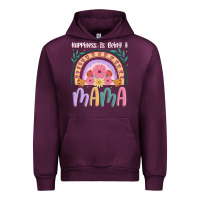 Mauve Wine happiness is being a mama Urban Hoodie - JahusDesignShop