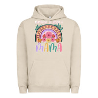 Pigment French Oak happiness is being a mama Urban Hoodie - JahusDesignShop