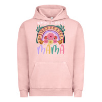 Pigment Salmon happiness is being a mama Urban Hoodie - JahusDesignShop