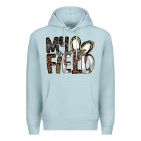 Blue Mist my is on that field Premium Hoodie - RacoonDesign