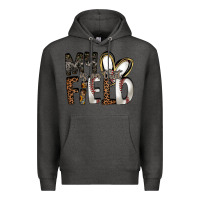 Charcoal Heather my is on that field Premium Hoodie - RacoonDesign