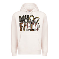 Pale Pink my is on that field Premium Hoodie - RacoonDesign