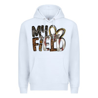 White my is on that field Premium Hoodie - RacoonDesign