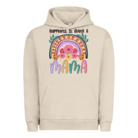 Pigment French Oak happiness is being a mama Urban Hoodie - JahusDesignShop