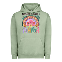 Pigment Oil Green happiness is being a mama Urban Hoodie - JahusDesignShop