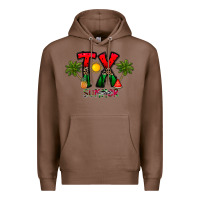 Chestnut texas summer Premium Hoodie - CowhideDigitalArt