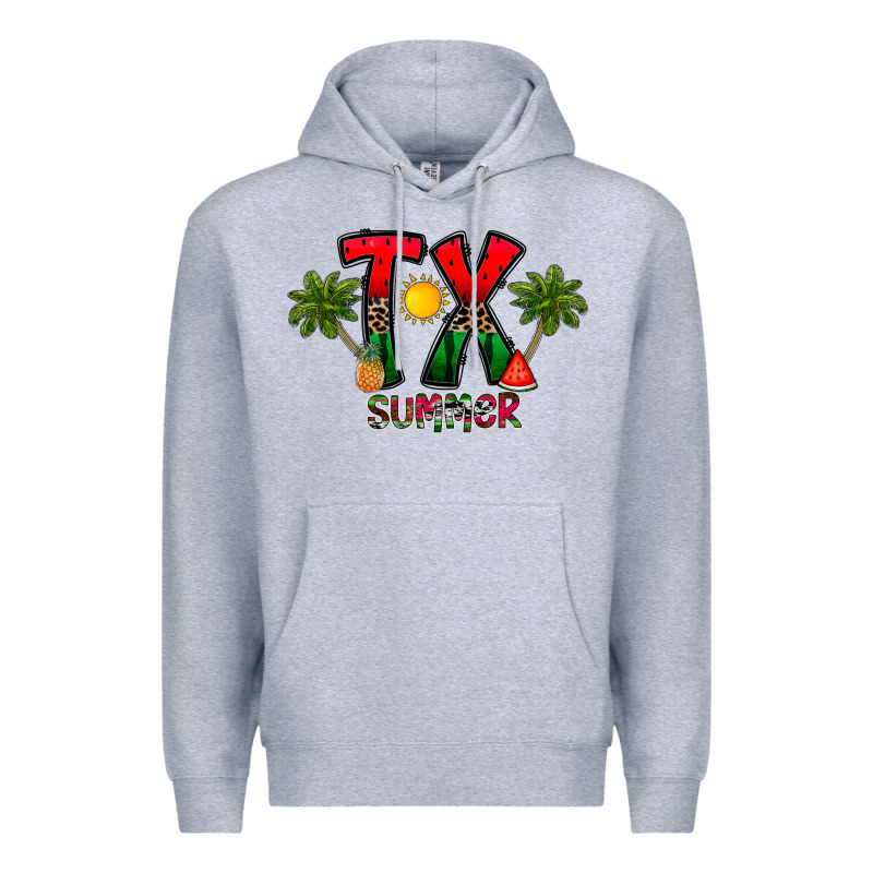 Texas Summer Premium Hoodie by CowhideDigitalArt | Teevron
