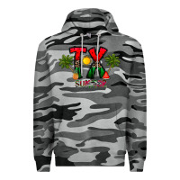 Slate Camo texas summer Premium Hoodie - CowhideDigitalArt