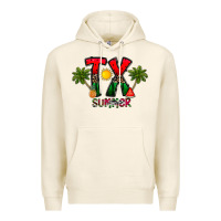 Tofu texas summer Premium Hoodie - CowhideDigitalArt