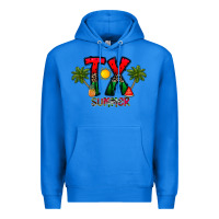 True Royal texas summer Premium Hoodie - CowhideDigitalArt