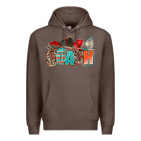 Coffee coach Premium Hoodie - AdoDesignShop