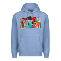 Colony Blue coach Premium Hoodie - AdoDesignShop