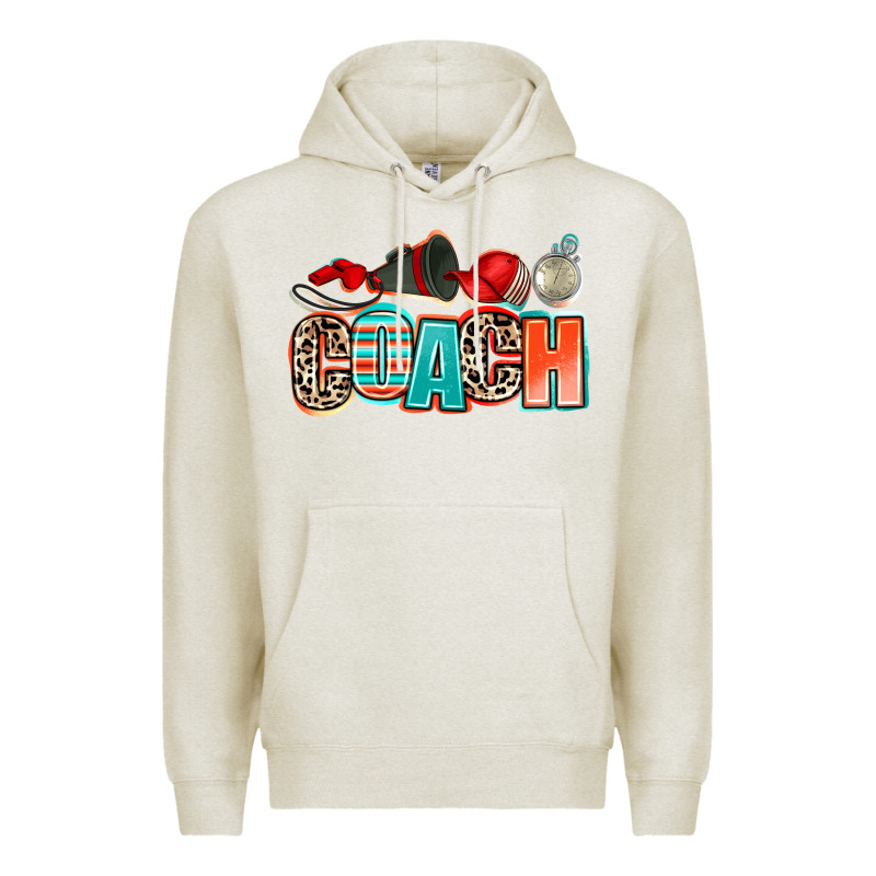 Coach Premium Hoodie by AdoDesignShop | Teevron