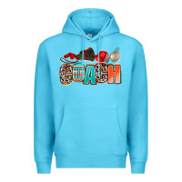 Ocean Blue coach Premium Hoodie - AdoDesignShop