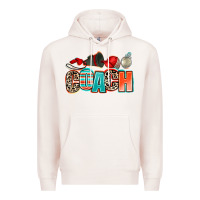 Pale Pink coach Premium Hoodie - AdoDesignShop