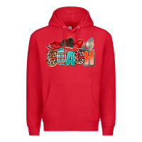 Red coach Premium Hoodie - AdoDesignShop