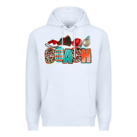 White coach Premium Hoodie - AdoDesignShop