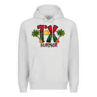 Dove Grey texas summer Premium Hoodie - CowhideDigitalArt