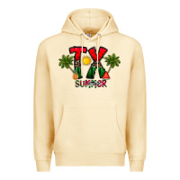 Pina Colada texas summer Premium Hoodie - CowhideDigitalArt