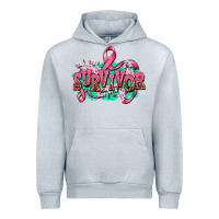 Heather Grey survivor Urban Hoodie - AdoDesignShop