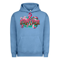 Pigment Pebble Blue survivor Urban Hoodie - AdoDesignShop