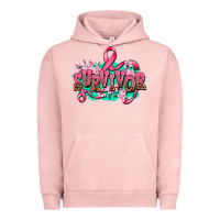 Pigment Salmon survivor Urban Hoodie - AdoDesignShop