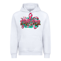 White survivor Urban Hoodie - AdoDesignShop