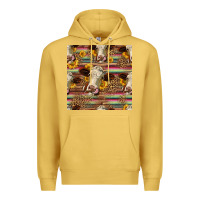 Antique Gold western hereford cattle seamless pattern Premium Hoodie - HRA Design Shop