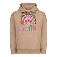 Pigment Burro happiness is being a nana Urban Hoodie - JahusDesignShop