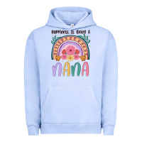 Pigment Grape Ice happiness is being a nana Urban Hoodie - JahusDesignShop