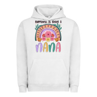 Pigment Lunar Rock happiness is being a nana Urban Hoodie - JahusDesignShop