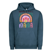 Pigment Midnight Navy happiness is being a nana Urban Hoodie - JahusDesignShop