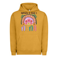 Pigment Peanut Butter happiness is being a nana Urban Hoodie - JahusDesignShop