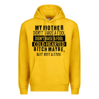 Lemon my mother black Premium Hoodie - RacoonDesign