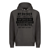 Smoke my mother black Premium Hoodie - RacoonDesign
