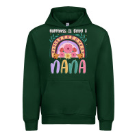 Forest Green happiness is being a nana Urban Hoodie - JahusDesignShop