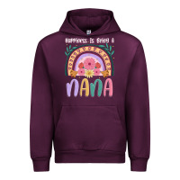 Mauve Wine happiness is being a nana Urban Hoodie - JahusDesignShop